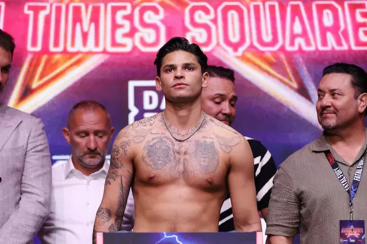 ‘Floyd Mayweather Jnr-Ryan Garcia is on and Mayweather wins,’ says Eddie Hearn